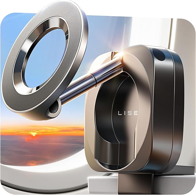LISEN Airplane Travel Essentials for Women Men Phone Holder Cruise Must Haves International Europe Essentials Travel Size MagSafe Phone Accessories Airplane Gadgets Men Long Flight Easter Gifts