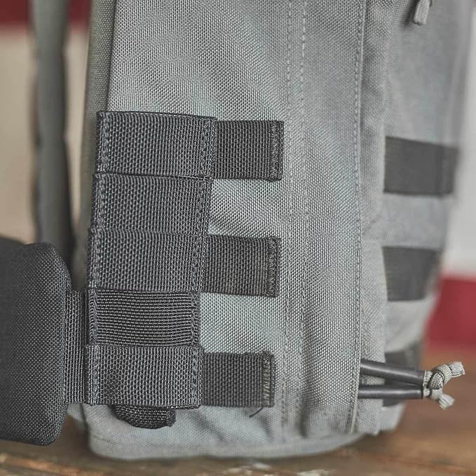 GORUCK Padded Hip Belt - Adjustable Weight Lifting Belt for Enhanced Comfort & Stability, Ideal for Long Rucking & Heavy Lifting Work, Compatible w/Side MOLLE Webbing on GR1, GR2, & Rucker - Black