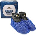ShuBee Waterproof Shoe & Boot Covers Slip-Resistant Disposable for Plumbing Construction Floor Protection - 40 Pair