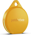 Pebblebee Clip 5 | Rechargeable Bluetooth Tracker Tag for Keys | Alternative to Air Tag & Android Trackers | 130 dB Siren, Bright LED Strobe, 12-Month Battery, Alert Safety Mode | Creamsicle Crush