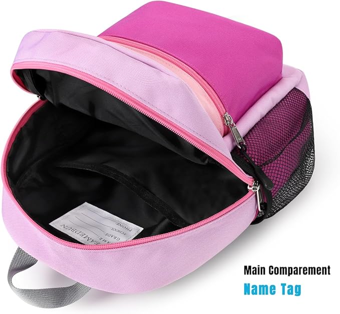 STEAMEDBUN Toddler Backpack for Girls 2-4, Kindergarten & Preschool Mini