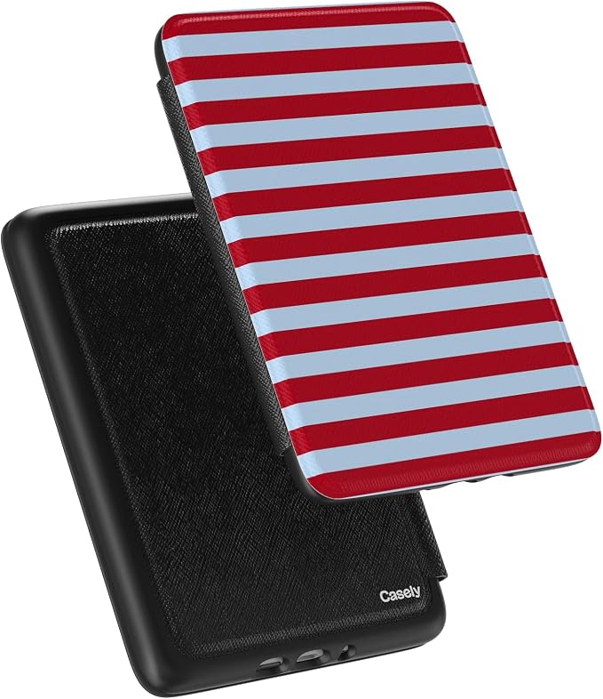 Casely Kindle Case | Harbor Stripe | Dockside | 7” Kindle Colorsoft and 7” Kindle Paperwhite (12th Gen)
