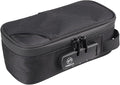 Lock Travel Pouch with Combination Lock & Activated Carbon, Small Smell Proof Bag, Waterproof Zipper, Carbon Lined for Home Storage & Gifts (black)