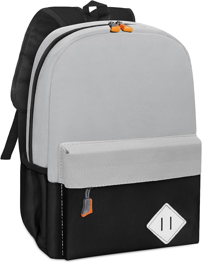 AZKAQA Little Kids Backpack for Girls Boys - Toddler Preschool Backpack School Bag Cute Kindergarten Backpack for Aged 3-6, Grey Black