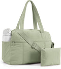 LIGHT FLIGHT Personal Item Travel Bag, Lightweight Gym Bag for Women, 20L Weekender Bag with Toiletry Pouch, Carry on Overnight Dance Bag, Forest Green