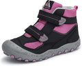 Mishansha Kids Water Resistant Hiking Boots, Boys Girls Anti Collision Anti-Skid Athletic Outdoor Adventure Trekking Shoes