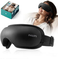 Philips Eye Massager with Heat and Compression, Rechargeable Migraine and Headache Relief Eye Mask, Portable for Travel, Office & Home Use, Eye Strain & Stress Relief, Better Sleep,Gifts for Women,Men