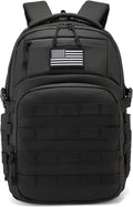 Wotony Military tactical backpack, backpack for men black small tactical assault bag