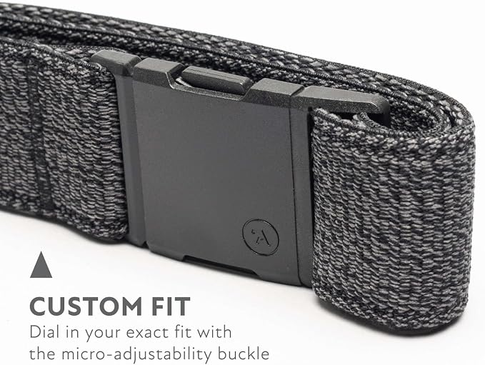 Arcade Belts A2 Unisex Adventure Belt: Heavy Duty Stretch, Metal Free Buckle