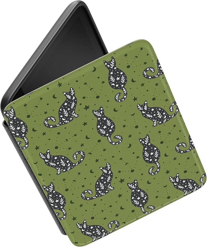 Casely Kindle Case | Sabrina's Bestie | Black Cats | Compatible with 7” Kindle Colorsoft and 7” Kindle Paperwhite (12th Gen)