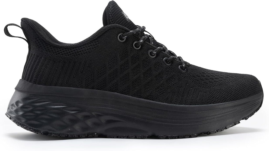 AVW Womens Non Slip Work Shoes Water Resistant Walking Sneakers Food Service Chef Kitchen Shoes