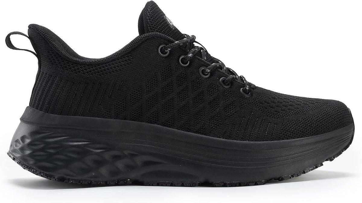 AVW Womens Non Slip Work Shoes Water Resistant Walking Sneakers Food Service Chef Kitchen Shoes