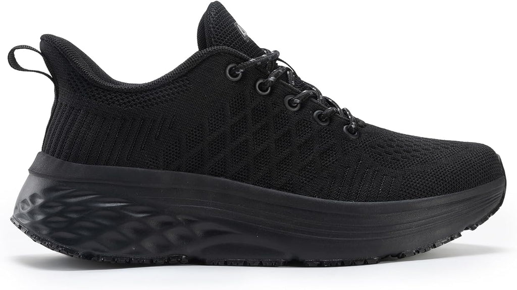 AVW Womens Non Slip Work Shoes Water Resistant Walking Sneakers Food Service Chef Kitchen Shoes