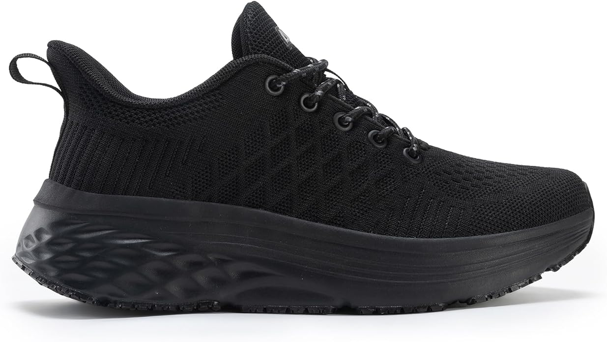 AVW Womens Non Slip Work Shoes Water Resistant Walking Sneakers Food Service Chef Kitchen Shoes