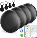 Tracker Tag, Bluetooth Item Finder, Compatible with Both iOS & Android | Works with Find My & Find Hub Apps, for Keys, Wallet, Luggage, Pets, 4-Pack