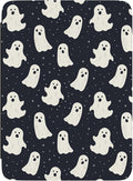 Casely Kindle Case | All Boos No Bite | Friendly Ghost | Compatible with 7" Kindle Colorsoft and 7" Kindle Paperwhite (12th Gen 2024 Edition) | Auto Sleep/Wake Function | Hand Strap
