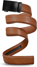 Mission Belt Men's Leather Ratchet Belt, 40mm Metal Collection