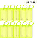 100 Pack Luggage Tags for Suitcases, Airplane Travel Essentials for Flying, International Travel Must Haves, and Luggage Accessories by Sodsay