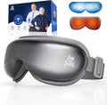 BOB AND BRAD Eye Massager with Heat and Cooling, FSA Eligible HSA, EyeOasis 3 Eye Massager for Migraine, Heated Eye Mask for Dry Eye Headache Relief Sleep Improve, Birthday Gifts for Women Men Husband