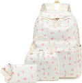 LEDAOU Backpack for Girls School Bag Kids Bookbag Teen Backpack Set Daypack with Lunch Bag and Pencil Case | Kids, Bookbag, Daypack, with Lunch Bag, and Pencil Case