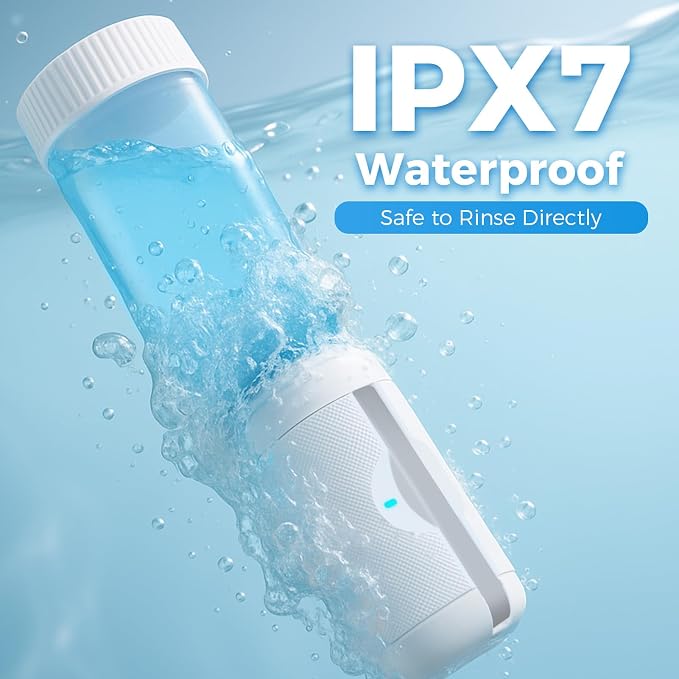 HEYAXA Portable Bidet with High Pressure , Rechargeable Travel Bidet for Men,Baby & Women, IPX7 Waterproof, Handheld Sprayer for Personal Hygiene, Baby Care, Soothing Postpartum and Hemorrhoid Relief