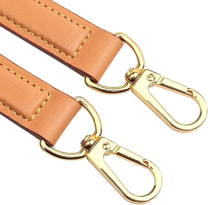 jiesinlov Vachetta Leather Straps Replacement Crossbody, Purse Shoulder Strap for Gracefull Bags (W0.7in,L47in-Beeswax)