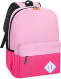 AZKAQA Little Kids Backpack for Girls Boys - Toddler Preschool Backpack School Bag Cute Kindergarten Backpack for Aged 3-6, Pink Rose