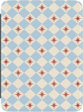 Casely Kindle Case | Chelsea Checker | Starlight Tiles | Compatible with 7” Kindle Paperwhite & 7” Kindle Colorsoft