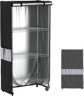 Wire Shelf Cover 36x18x72 Heavy Duty 600D Waterproof Dustproof Zipper | long-lasting use, easy-access zipper design keeps shelves covered and organized