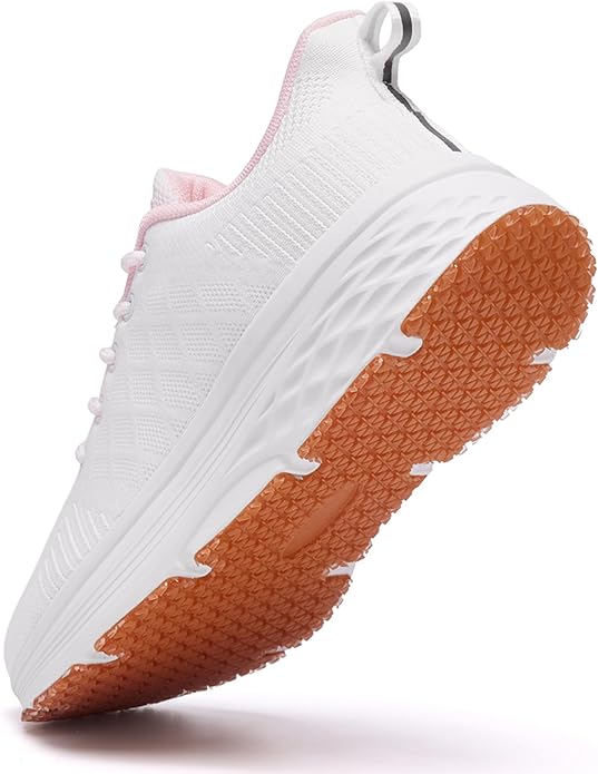AVW Womens Non Slip Work Shoes Water Resistant Walking Sneakers Food Service Chef Kitchen Shoes