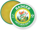 Badger Bug Repellent Tin, Organic Deet-Free Mosquito Repellent with Citronella, Family Friendly Pleasant Smelling Insect Repellent, Easy to Use, 2 oz Tin