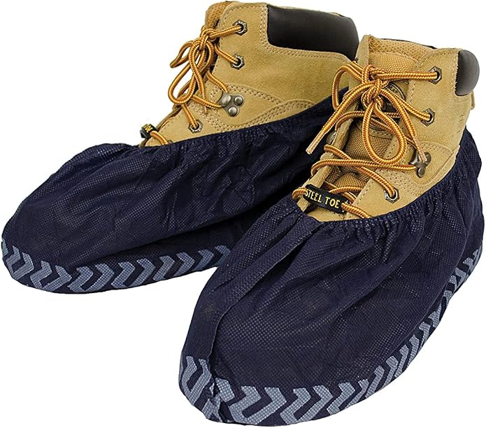 ShuBee Original Disposable, Extra-Large Boot and Shoe Covers, Thicker & Stronger, Durable Protection for Floors - 50 Pairs