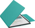 MoKo Magnetic Case for All-New 11" Kindle Scribe 2025(3rd Generation) & Kindle Scribe Colorsoft 2025(1st Generation) - Slim Folio Premium PU Leather Cover with Pen Clasp & Auto Sleep Wake, Jade Green