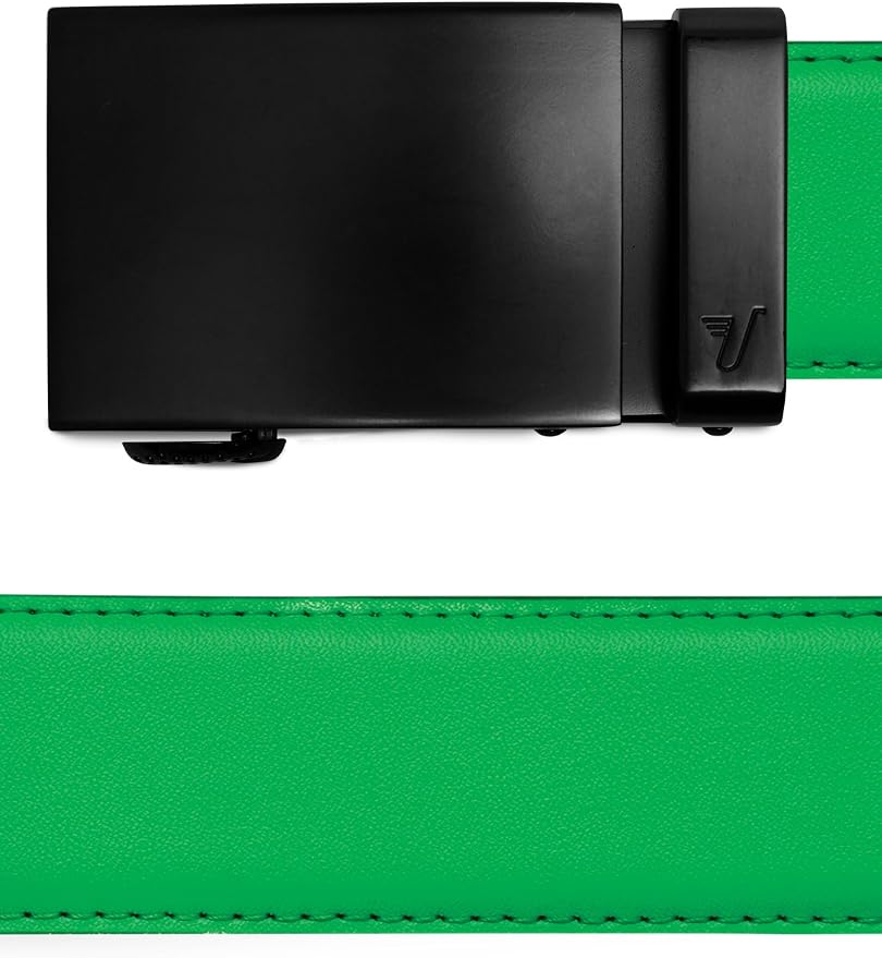 Mission Belt Men's Leather Ratchet Belt, 40mm Metal Collection