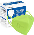 WWDOLL KN95 Face Mask 25 Pack, 5-Layers Breathable Disposable KN95 Masks