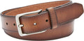 Fossil Brown Leather Belt for Men