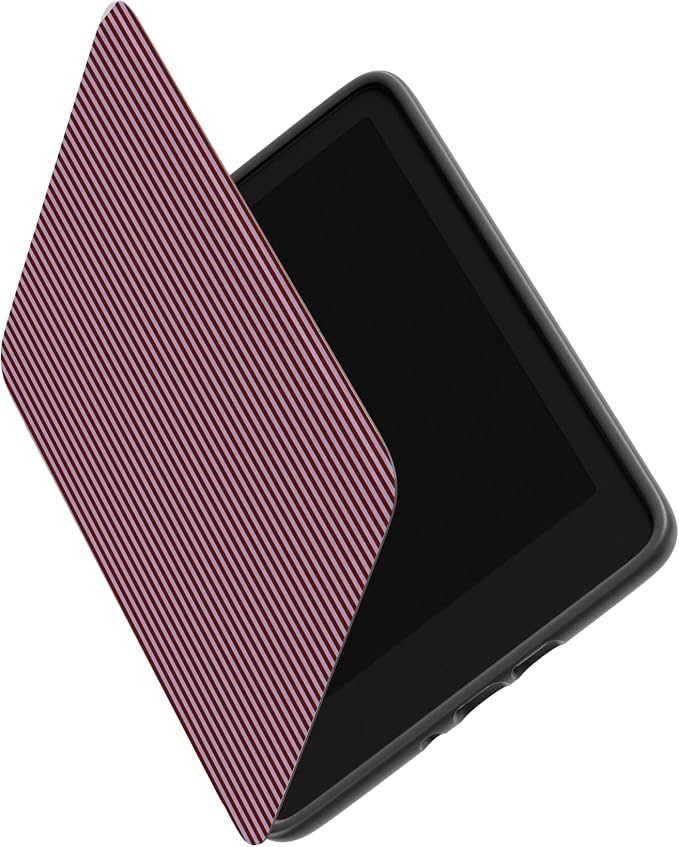 Casely Kindle Case | Stripes and the City | Tiny Pinstripe | Compatible with 7" Kindle Colorsoft and 7" Kindle Paperwhite (12th Gen)