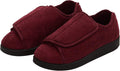 Silvert's Adaptive Clothing & Footwear Silverts Women's Extra Wide Adjustable Slippers Easy Closure Diabetic House Shoes Non Slip Comfort