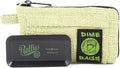 Dime Bags All-in-One Padded Pouch with Accessory Tray & Smell/Spill Proof Pocket, Protective Case for Glass Storage & Travel