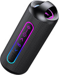 Wilody Portable Bluetooth Speaker, 20W Powerful Sound with EQ Modes, IPX6 Waterproof, 20H Playtime, Bluetooth 5.4, TWS, LED Lights, Portable Wireless Speakers for Home Party Camping Beach Outdoor