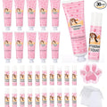 30 Packs Vet Appreciation Gifts Bulk Hand Cream & Lip Balm for World Veterinary Day & National Pet Day with Organza Bags and Thank You Cards for Veterinary Staff Techs Animal Lovers