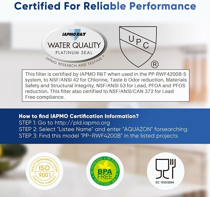 PUREPLUS DA97-17376B NSF 53&42 Certified Water Filter Replacement for Samsung HAF-QIN/EXP, DA97-08006C, RF28R7351SG, RF28R7201SR, RF28T5001SR, RF24R7201SR, RS27T5200SR, Refrigerator Water Filter