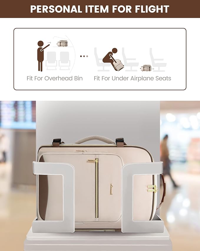 LOVEVOOK 50L Travel Backpack Flight Approved Carry on Backpack,3 Packing Cubes,Waterproof Personal Item Travel Bag,TSA Carry on Luggage Suitcase Travel Essentials,Gifts for Women & Men,fits 18" Laptop