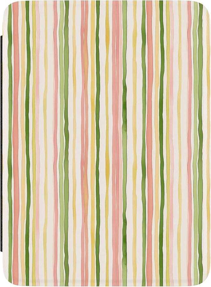Casely Kindle Case | Sweet Stripes | Rainbow Pastel | Compatible with 7” Kindle Colorsoft and 7” Kindle Paperwhite (12th Gen 2024 Models)