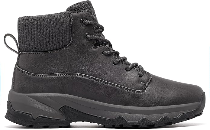 SHULOOK Non Slip Work Boots for Women Slip-Resistant Shoes Waterproof Food Service Chef Kitchen Restaurant Working Casual Comfortable Ankle Boot Outdoor Walking Booties Sneakers