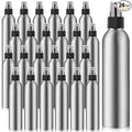 Irenare 24 Pcs Small Spray Bottles Aluminum Fine Mist Spray Bottles Bulk Metal Essential Oil Storage for Perfume Toner Liquid Refillable Pump Vials Atomizer Containers for Room Travel(8 Oz)