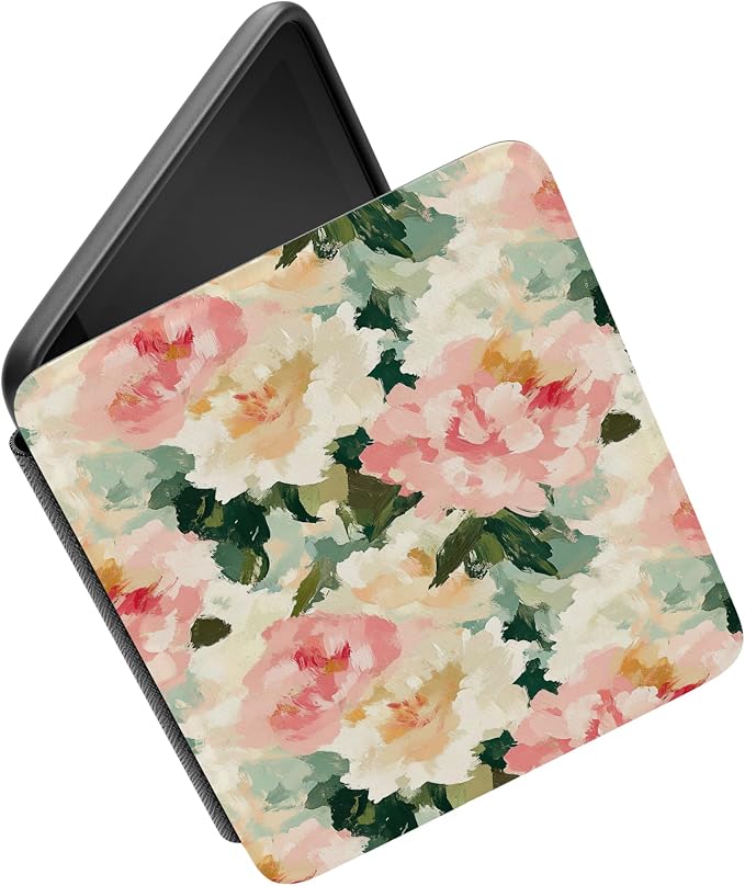 Casely 6" Kindle Case | The Garden Room | Painted Petals | Compatible with 6-inch Amazon Kindle 2024/2022 (11th Generation)