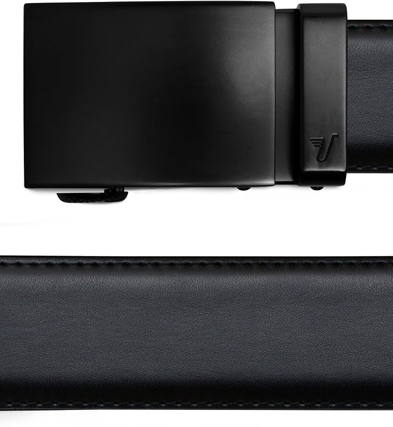 Mission Belt Men's Leather Ratchet Belt, 40mm Metal Collection
