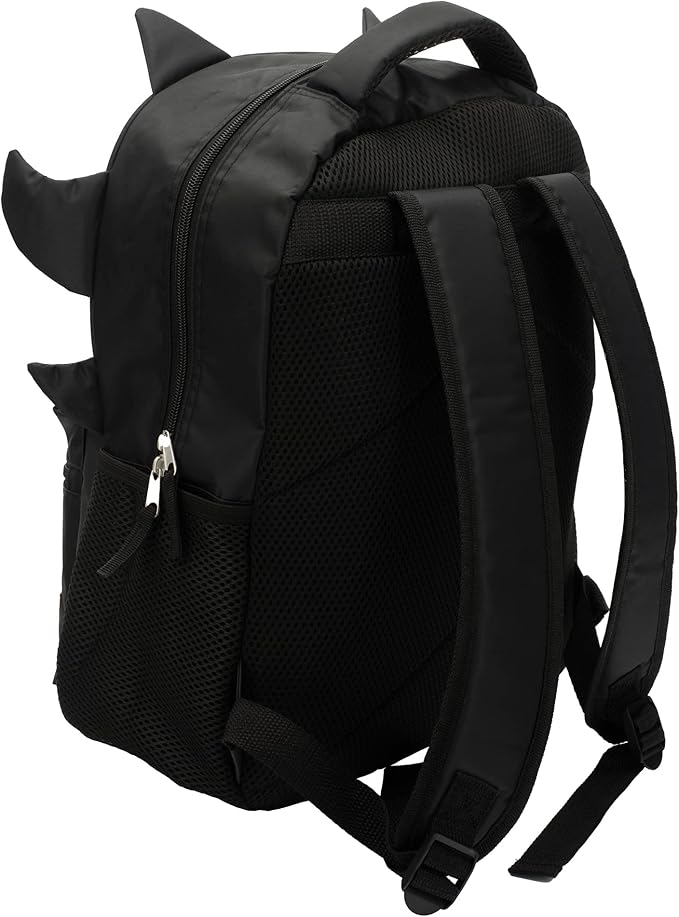 AI ACCESSORY INNOVATIONS Sonic The Hedgehog Backpack for Boys & Girls, Shadow 16 Inch Schoolbag with 3D Features, Durable School Bag for Kids