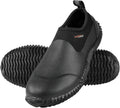 HISEA Unisex Garden Shoes, Waterproof Slip-On Rain Boots for Men and Women, Neoprene Rubber Rain Shoes Outdoor Ankle Booties for Gardening, Farming, Camping, Dog Walking, Car Wash, Lawn Care and Yard Work